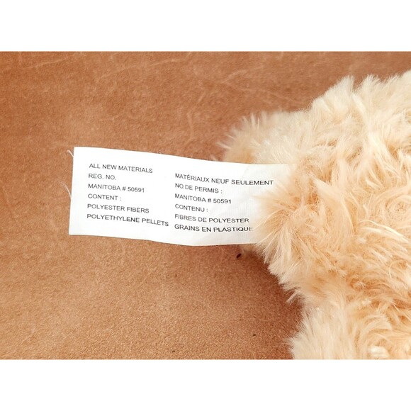 Greenbrier International Tan and Pink Teddy Bear ~ 7 inches - Picture 5 of 5